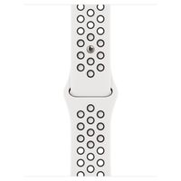 Apple Nike Sport Band Apple Watch Series 1-9 / SE - 38/40/41 mm / Series 10 - 42 mm - White / Black