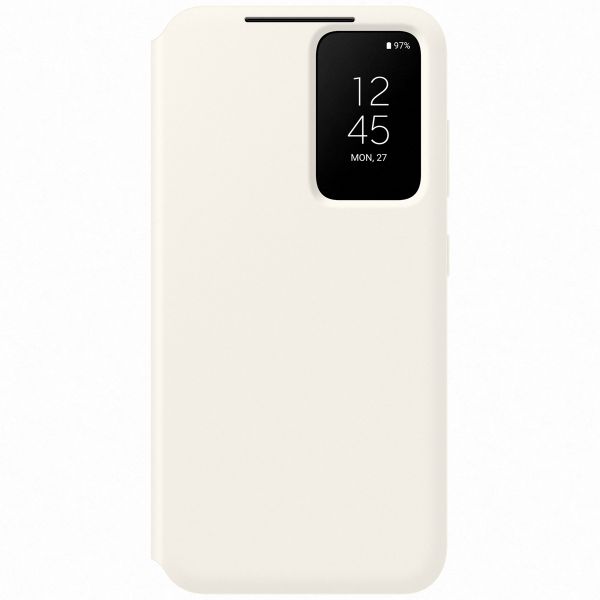 Samsung Original Coque S View Samsung Galaxy S23 - Cream