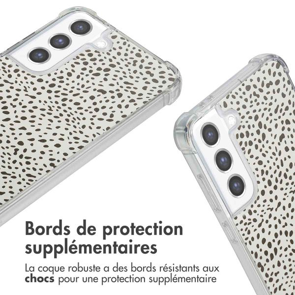 imoshion Coque Design avec cordon Samsung Galaxy S21 FE - Desert Dots