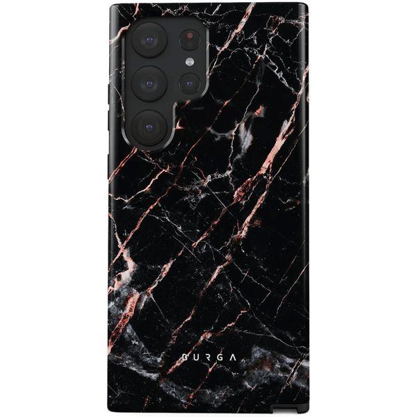 Burga Coque arrière Tough Samsung Galaxy S23 Ultra - Rose Gold Marble