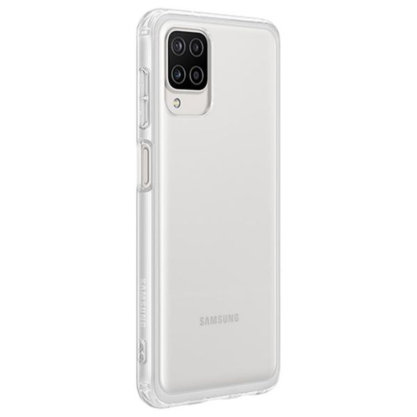 Samsung Original Coque Silicone Clear Galaxy A12 - Transparent