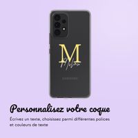 Coque avec votre propre photo et/ou texte Samsung Galaxy A53 - Letter