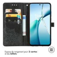 imoshion Etui de télephone Mandala Xiaomi Redmi Note 14 (4G) - Noir