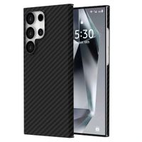 Accezz Coque Kevlar MagSafe Samsung Galaxy S24 Ultra - Noir