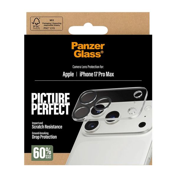 PanzerGlass PicturePerfect Protection d'objectif de caméra Apple iPhone 17 Pro Max
