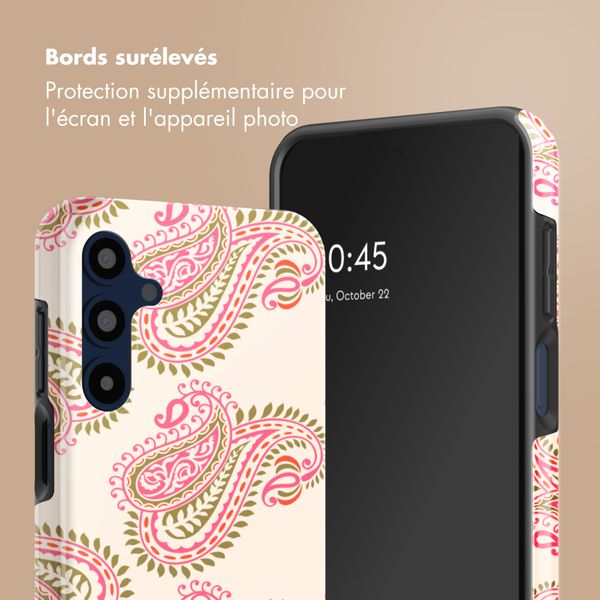 Selencia Coque arrière Vivid Samsung Galaxy A16 - Paisley Blush