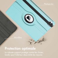 imoshion Coque tablette rotatif à 360° iPad Pro 13 (2024) M4 - Bleu clair