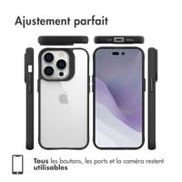 imoshion Coque Rugged Hybrid iPhone 14 Pro Max - Noir / Transparent