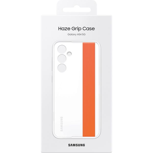 Samsung Original Coque en silicone à sangle Samsung Galaxy A54 (5G) - Blanc