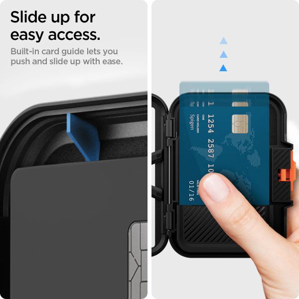Spigen Porte-cartes avec MagSafe Lock Fit - Black