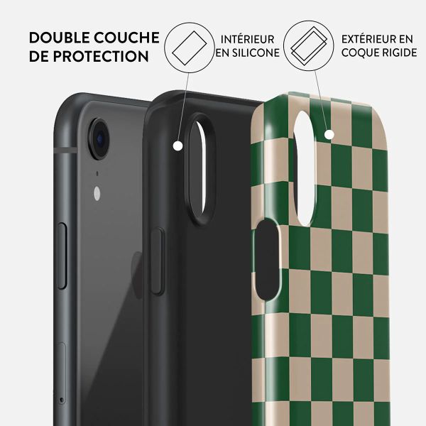 Burga Coque arrière Tough iPhone Xr - Ivy League