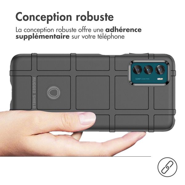 imoshion Coque Rugged Shield Motorola Moto G42 - Noir