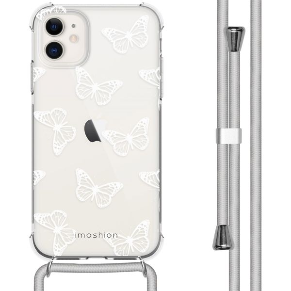 imoshion Coque Design avec cordon iPhone 11 - Butterfly