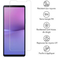 Selencia Protection d'écran en verre trempé Sony Xperia 10 V