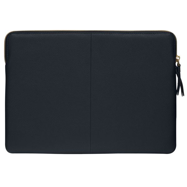 dbramante1928 ﻿Paris+ Sleeve - Pochette ordinateur 14 pouces - Cuir véritable - MacBook Pro 14 pouces - Pacific Blue