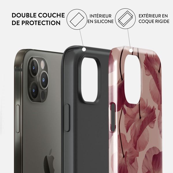 Burga Coque arrière Tough iPhone 12 (Pro) - Tender Kiss