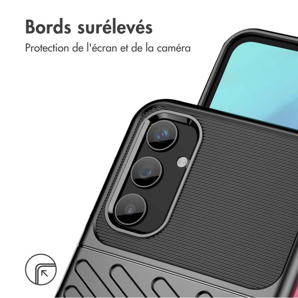 imoshion Coque Arrière Thunder Samsung Galaxy A25 (5G) - Noir