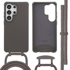 imoshion Coque arrière Color avec cordon amovible et MagSafe Samsung Galaxy S26 Ultra - Black Coffee
