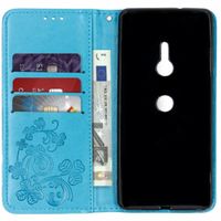 Etui de téléphone Fleurs de Trèfle Sony Xperia XZ3