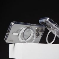 CARE by PanzerGlass Coque Kickstand MagSafe Apple iPhone 16 Pro Max - Silver