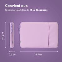 imoshion Pochette ordinateur avec compartiment 15-16 pouces - Lavender Lilac