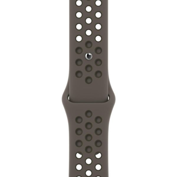 Apple Bracelet Nike Sport Apple Watch Series 1 t/m 11 / SE / Ultra (44/45/46/49 mm) - Olive Gray / Cargo Khaki