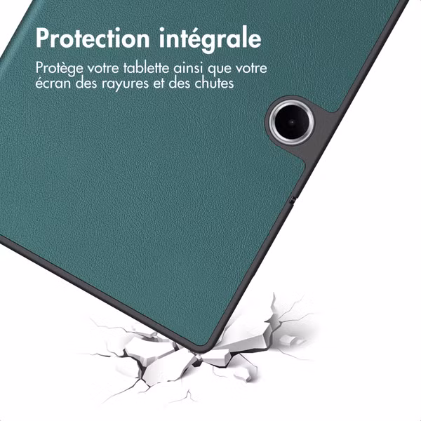 imoshion Coque tablette Trifold OnePlus Pad Lite - Vert foncé