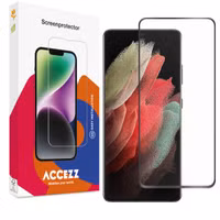 Accezz Protection d'écran en verre trempé Full Cover Samsung Galaxy S21 Ultra