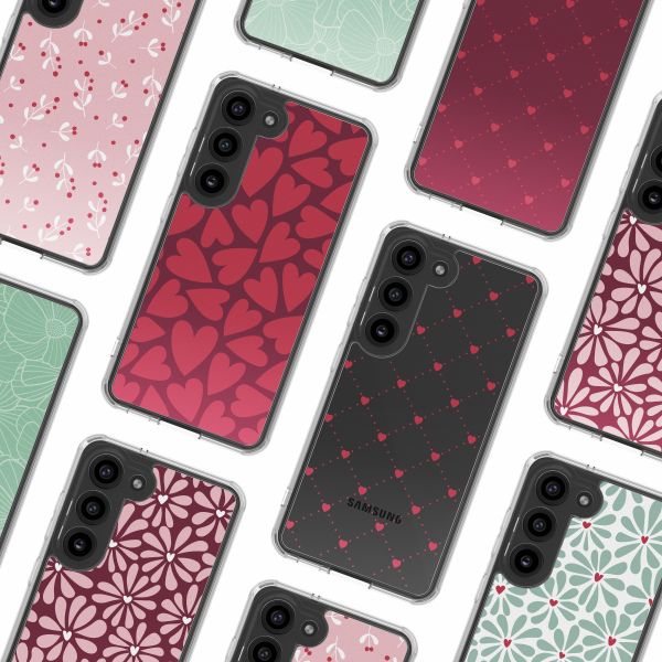 imoshion Coque Design Samsung Galaxy S23 - Hearty Coral Dust