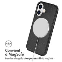 imoshion Coque Sparkle avec MagSafe iPhone 16 - Noir