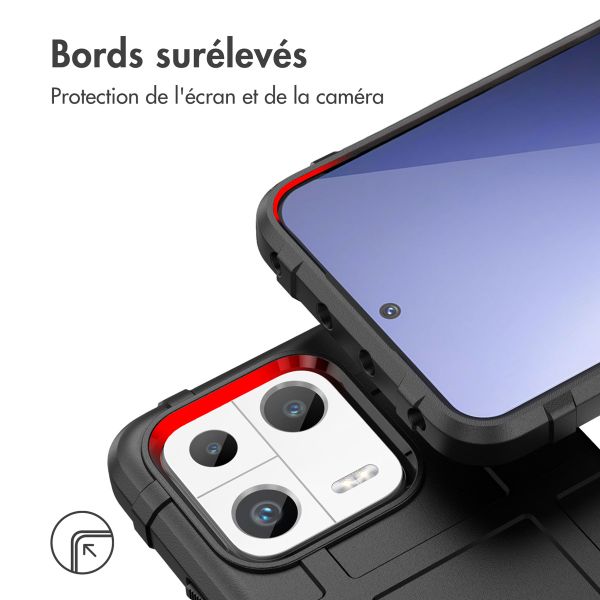 imoshion Coque Arrière Rugged Shield Xiaomi 13 - Noir