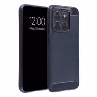 imoshion Coque Brushed Motorola Edge 70 Fusion - Bleu foncé