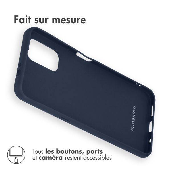 imoshion Coque Couleur Nokia G11 / G21 - Bleu foncé