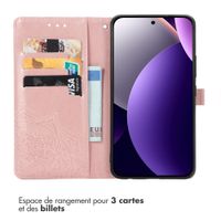 imoshion Etui de télephone Mandala Xiaomi Redmi Note 15 Pro Plus (5G) - Rose Gold