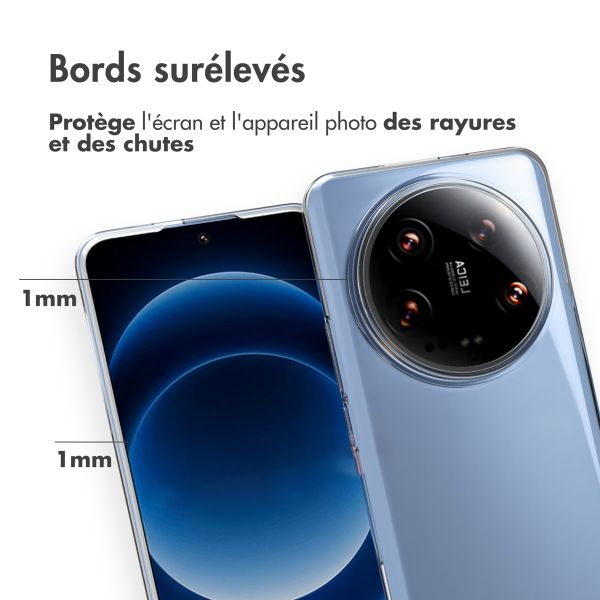 Accezz Coque Clear Xiaomi 14 Ultra - Transparent