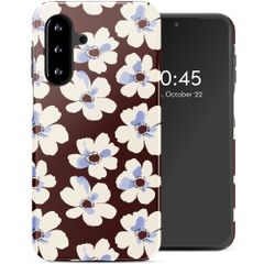 Selencia Coque arrière Vivid Samsung Galaxy A17 - Choco Flower Pop