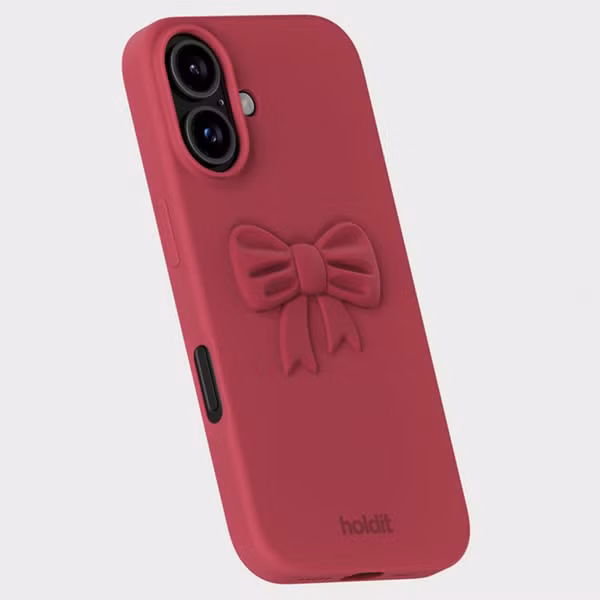 Holdit Silicone Sticker Bow - Red Velvet