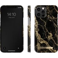 iDeal of Sweden Coque Fashion Apple iPhone 12 Pro Max - Golden Smoke Marble