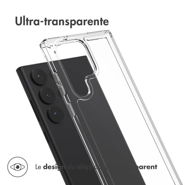 Accezz Coque Xtreme Impact Samsung Galaxy S23 Ultra - Transparent