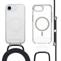 imoshion Coque MagSafe avec cordon amovible Apple iPhone 16e - Transparent