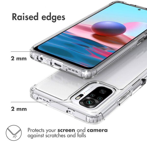 Accezz Coque Xtreme Impact Xiaomi Redmi Note 10 (4G) - Transparent