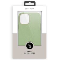 Selencia Coque Gaia Serpent Samsung Galaxy S21 Plus - Verte