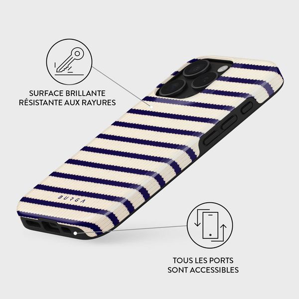 Burga Coque arrière Tough iPhone 16 Pro - Old Money