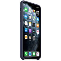 Apple Coque en silicone Apple iPhone 11 Pro Max - Midnight Blue