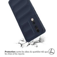 imoshion Coque arrière EasyGrip Honor 90 Pro - Bleu foncé