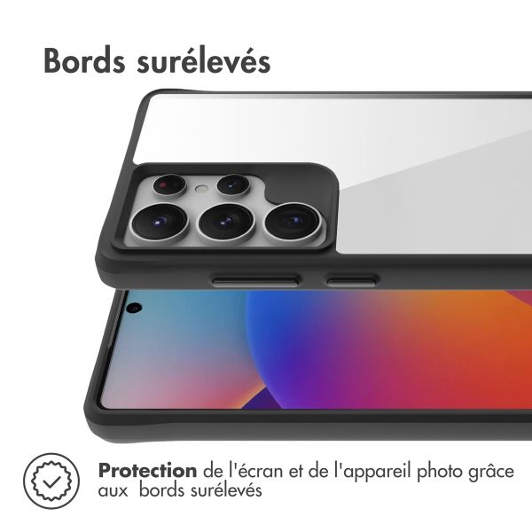 imoshion Rugged Hybrid Carbon Case Samsung Galaxy S25 Ultra - Noir