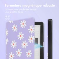 imoshion Design Slim Hard Case Sleepcover Kobo Clara HD - Flowers Distance