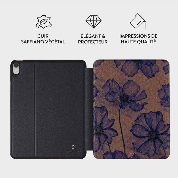Burga Coque tablette Apple iPad 11 (2025) 11 pouces A16 / iPad 10 (2022) 10.9 pouces - Velvet Night