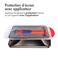 Accezz Protection d'écran en verre trempé avec filtre de confidentialité + Applicateur Apple iPhone 16 Plus / 15 Plus