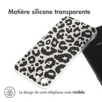 imoshion Coque Design Apple iPhone SE (2022 / 2020) / 8 / 7 - Leopard Transparent